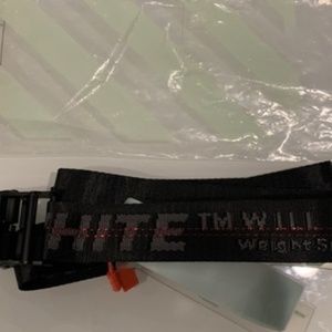 Off White Industrial Belt